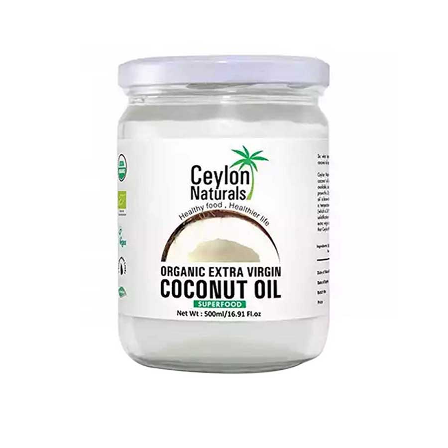 Ceylon Naturals Organic Extra Virgin Coconut Oil 500ml | Ehavene