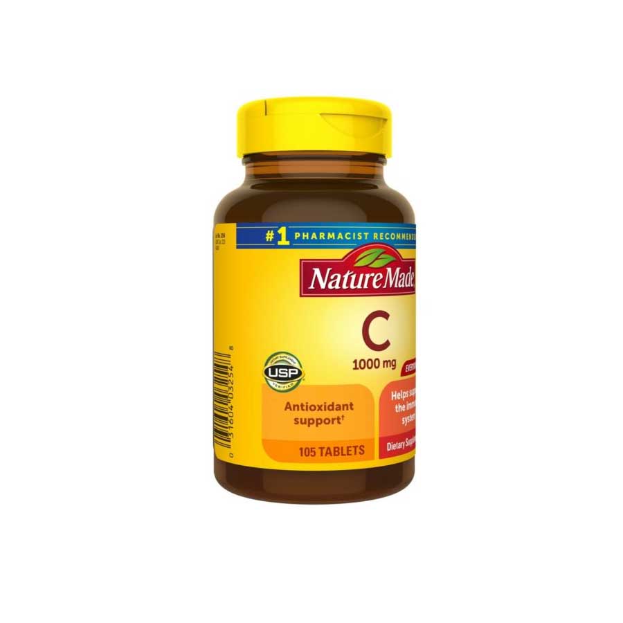 Nature Made Vitamin C 1000mg 105 Tablets Ehavene 